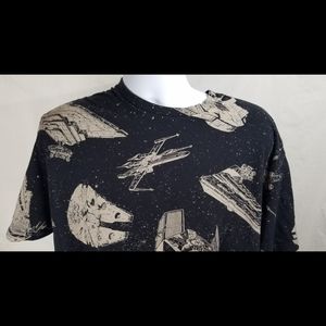 Star Wars Shirts - Star Wars Starships of Star Wars Shirt Mens 2X Star Wars Shirts - Star Wars Starships of Star Wars Shirt Mens 2X